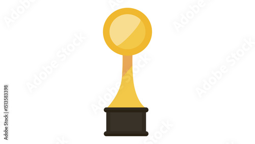 Gold Trophy Cup