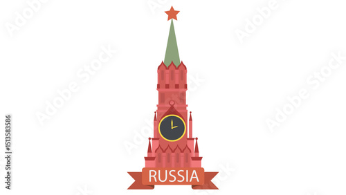 Russia Kremlin Tower Landmark