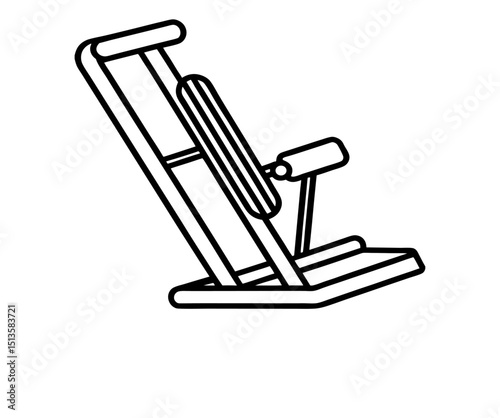 leg press exercise icon