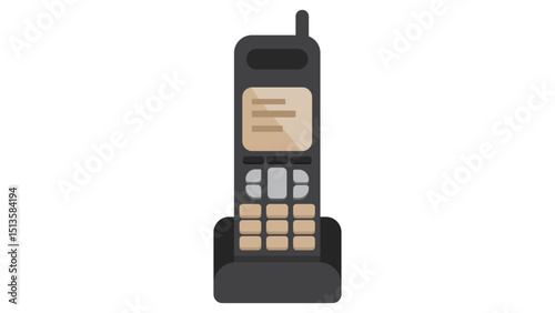 Obraz na plátně Cordless Home Telephone Device