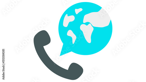 Telephone Receiver Globe International Call