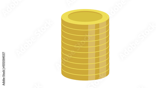 Stack Of Gold Coins