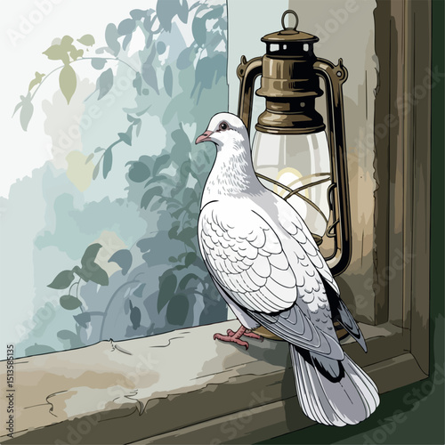 nature, free, dove, freedom, flight, wing, animal, peace, sky, pigeon, bird, white, feather, illustration, fly, isolated, realistic, art, vector, cute, beautiful, wildlife, collection, fauna, beak, 