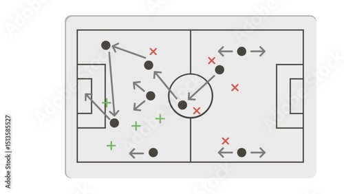 Sports Tactics Strategy Board