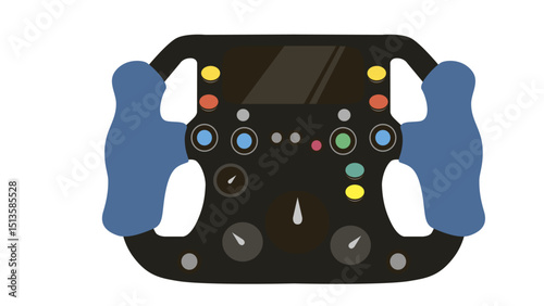 Racing Simulator Steering Wheel