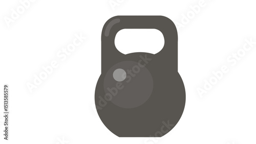 Black Kettlebell Weight