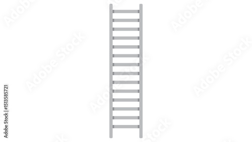 Metal Step Ladder Object