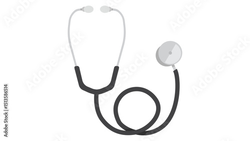 Medical Stethoscope Examination Icon