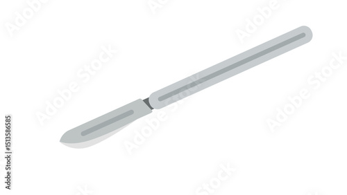 Stainless Steel Surgical Scalpel Icon