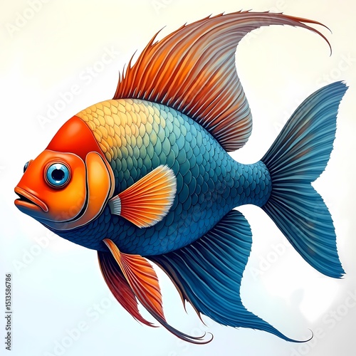 illustration of goldfish