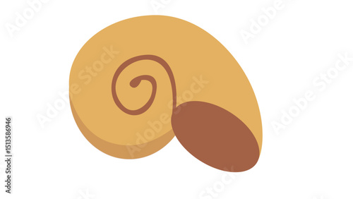 Spiral Snail Shell Nature Icon