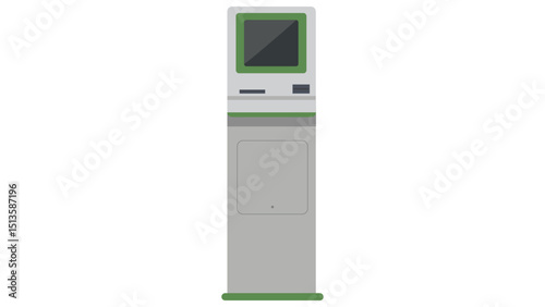 Automated Banking Kiosk Icon