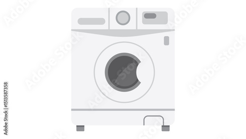 Front-Load Washing Machine Icon