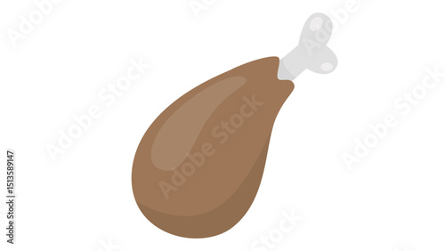Cooked Turkey Leg Icon