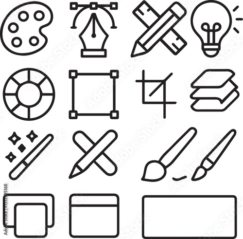 Precision Design Icon Pack – Ultra-Smooth, Clean & Professional. 