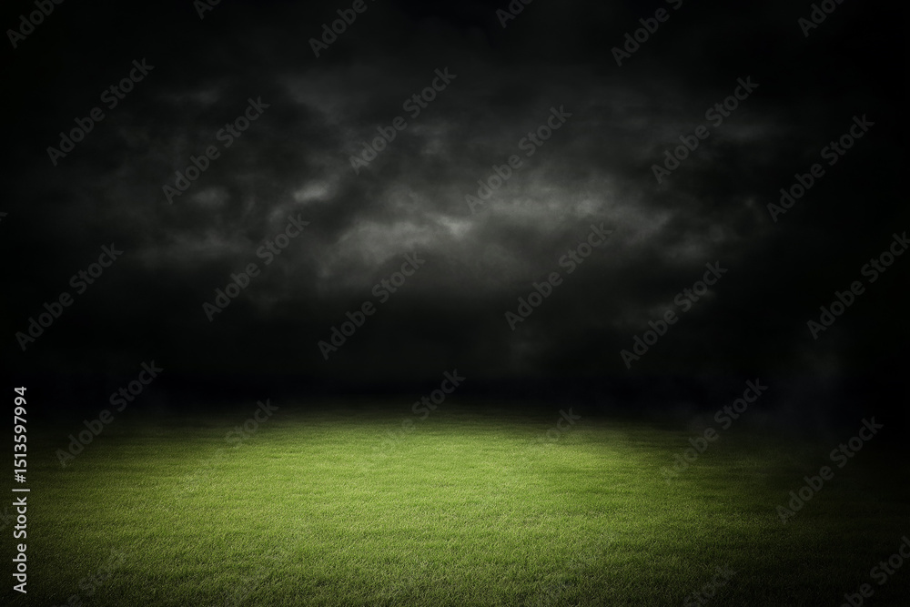 Obraz premium A grass real field background light natural green floor outdoor wallpaper
