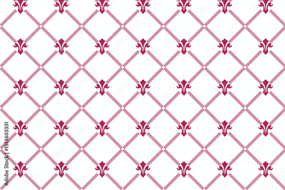 Fototapeta premium Amaranth purple color back round pattern vector image made by adobe illustrator.. eps