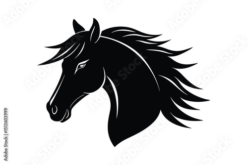 horse head silhouette