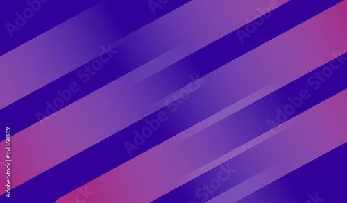 Diagonal stripes blend from blue to pink
