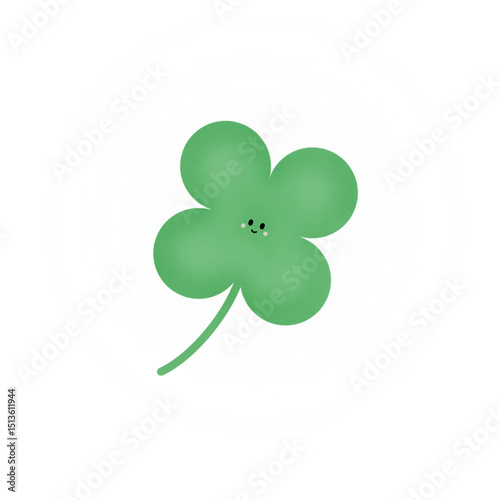 Cute Lucky Clover Leaf