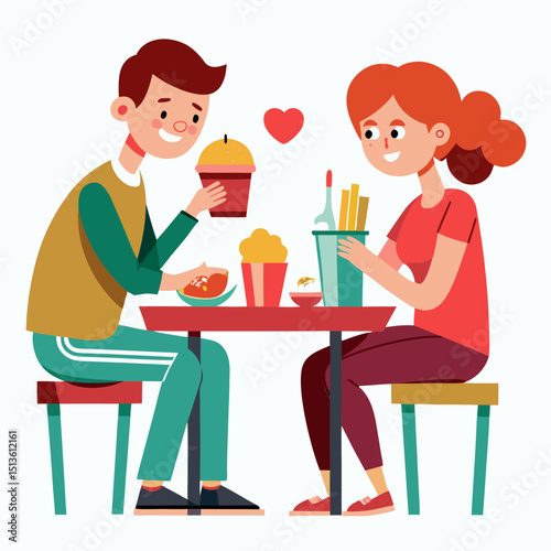couple in restaurant