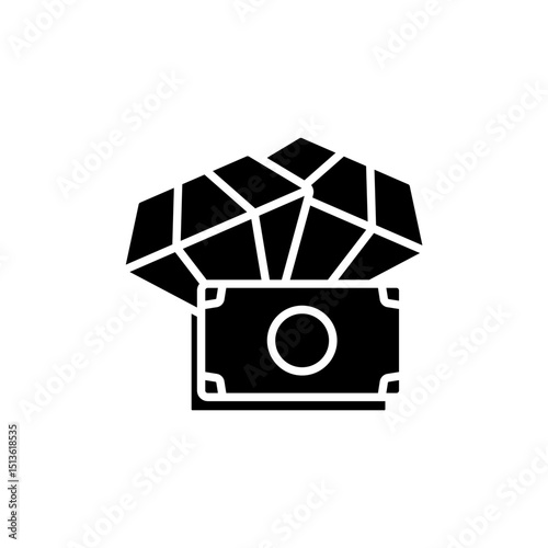 value icons isolated on White Background. Flat style design