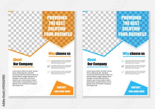 Creative Business Flyer Layout design