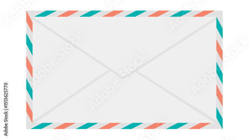 open envelope with blank paper