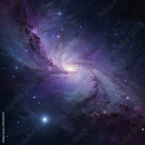 Ethereal Nebula Dreams: A Journey Through Cosmic Serenity