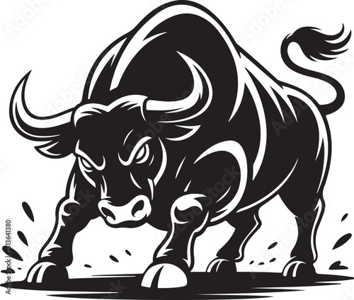 angry bull