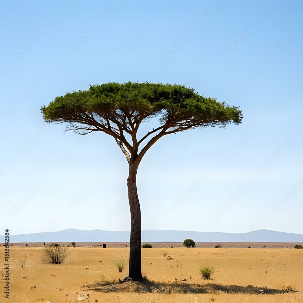 Obraz premium Lone Acacia Tree in savanna