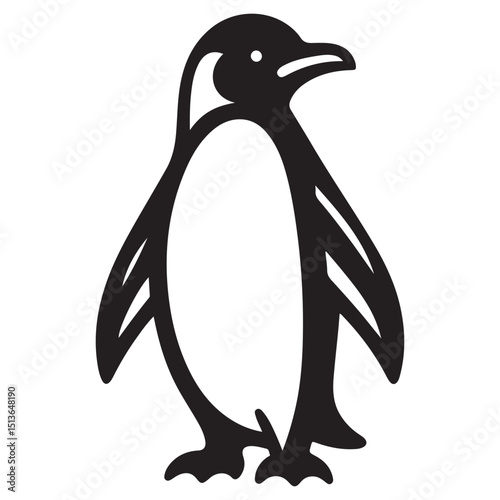 Penguin image vector