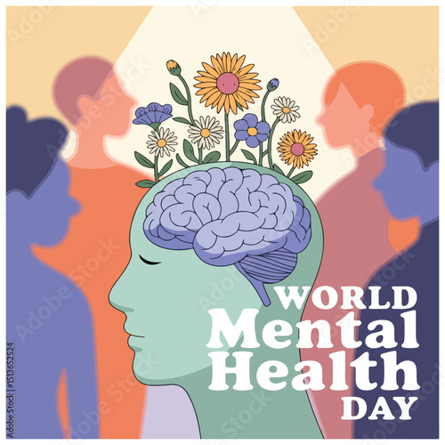 Promoting awareness, support, and wellness for all on World Mental Health Day.
