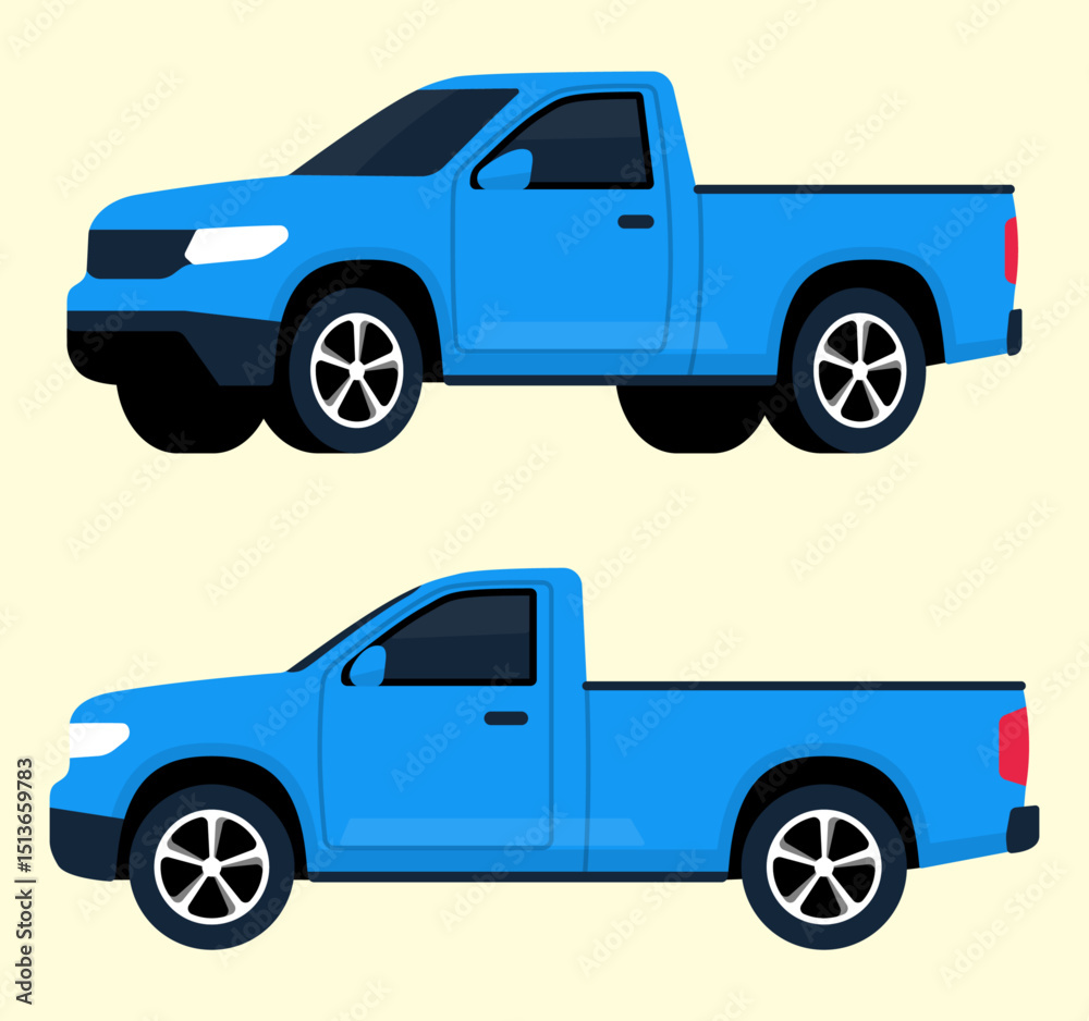 Fototapeta premium 픽업트럭