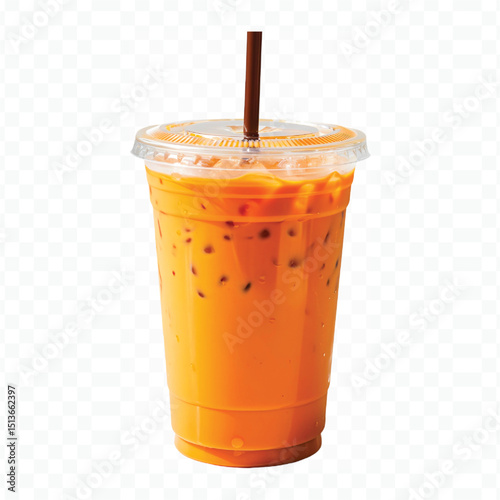 glass of cola with ice and straw