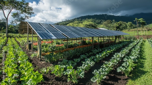 Renewable Energy and Sustainable Agriculture Harmony in Rural Landscape