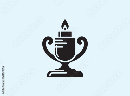 Classic Candlestick Design in Traditional Form