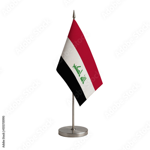 Iraq Table Flag