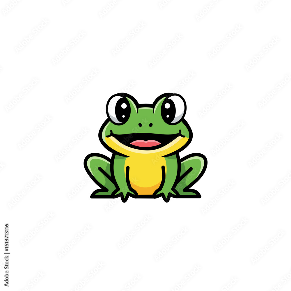 Fototapeta premium green eyed tree frog