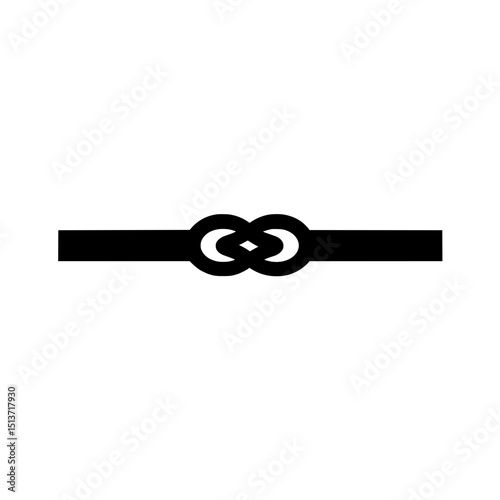 Icon of threshold limit symbolizing