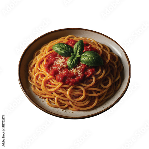 appetizing plate of pasta