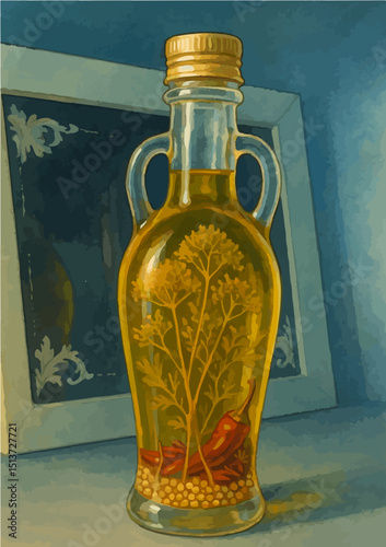 olive oil bottle
