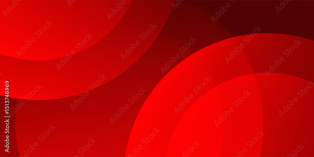 Obraz premium Red abstract background. Dynamic shapes composition. Eps10 vector