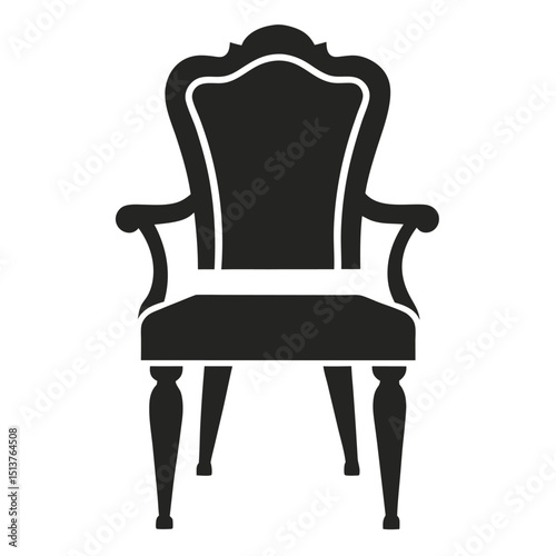 Elegant Armchair Classic Design, Luxurious Comfort