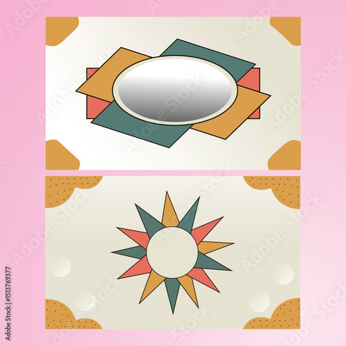 Flat design retro pop art style background.Comic rays vector illustrations in retro style.