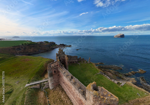Tantallon castle, east Lothian, Scotland 