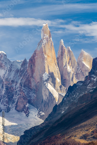 Hiking during the fall in Patagonia, Argentina 2