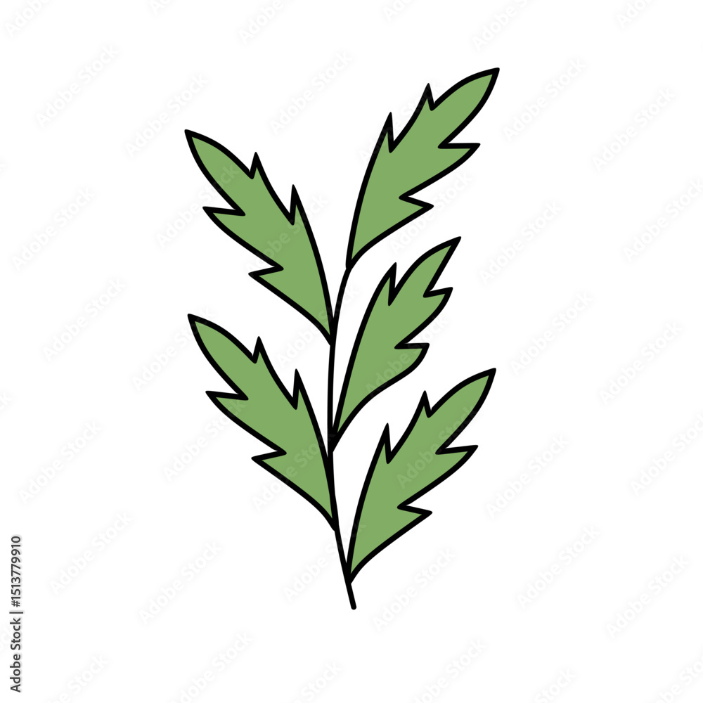 Fototapeta premium hand drawn flowers