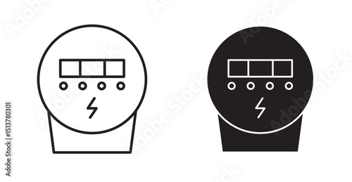 electric meter icon