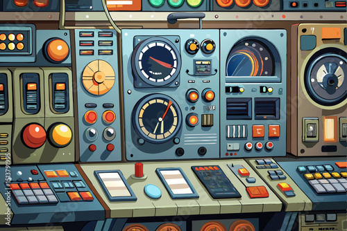control panel of the control panel